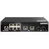 QNAP riadený switch QSW-M2106R-2S2T (6x 2,5GbE RJ45, 2x 10GbE RJ45, 2x 10GbE SFP+, malá šírka) (QSW-M2106R-2S2T)