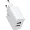 Dual USB charger Mcdodo CH-6720 (EU) Lightning 1m Travel set (white)