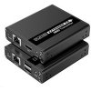 PremiumCord HDMI KVM extender FULL HD 1080p na 70m s přenosem USB