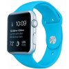 AppleKing silikonový športový remienok pre Apple Watch 42mm / 41mm / 40mm / 38mm - S/M - modrý - možnosť vrátiť tovar ZADARMO do 30tich dní