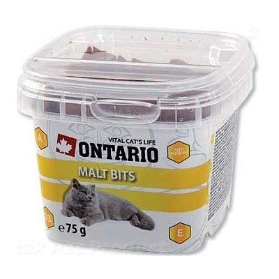 Ontario Cat Snack Malt Bits 75 g