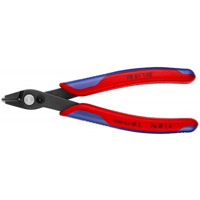 Electronic Super Knips® XL kliešte počiernené 140mm KNIPEX 78 61 140