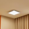 Lindby LED panel Lamin, biely, 40 cm, CCT, stmievateľný, diaľkové ovládanie - 10012978