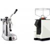 La Pavoni Stradivari Professional Lusso + Eureka Mignon Perfetto, BL white