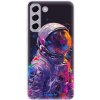 Odolné silikónové puzdro iSaprio - Neon Astronaut - Samsung Galaxy S21 FE 5G