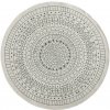 Najkoberce Twin Porto zelený / krémový kruh 200 cm kruh