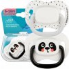 Canpol babies BabiesBoo silikon symmetrical Soother cumlík white 2 ks