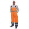 Cerva kalhoty PADSTOW s laclem HV oranžová