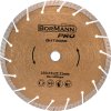 BORMANN Pro diamantový pílový kotúč SLANT TURBO Φ230x2,0x22,2 mm, segment 10 mm (BHT2080)