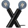 Markslöjd Markslöjd 108052 - Stolná lampa SIMUL 1xE27/40W + 1xE14/40W/230V čierna ML0953 + záruka 3 roky zadarmo