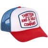 13 1/2 Outlaw Club trucker cap blue/red