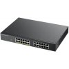 ZyXEL GS1900-24EP / Switch riadený / 10|100|1000Mbps / 24x GLAN / Qos / VLAN / PoE 130W (GS1900-24EP-EU0101F)