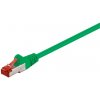 S/FTP (PiMF) Patchkábel LSOH 7.5m cat.6, zelený, Cu