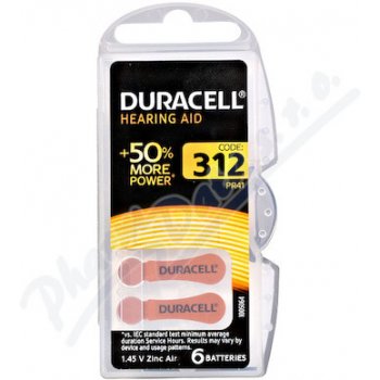 Duracell Activair DA 312 6ks 4043752174748