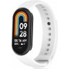 BStrap Silicone remienok na Xiaomi Smart Band 8 / 9, white
