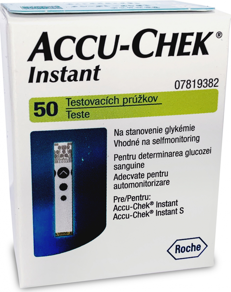 Accu Chek Instant diagnostické prúžky 50 ks od 10,24 € - Heureka.sk