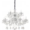 Ideal Lux | Ideal Lux - Krištáľový luster na reťazi CONTINENTAL 12xE14/40W/230V pr. 86cm číra | ID207483