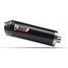 MIVV Výfuk kompletný 2x1 MIVV OVAL K.055.LZC Black with carbon cap