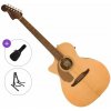 Fender Newporter Player LH Standard SET Natural Elektroakustická gitara Jumbo