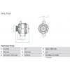 BOSCH Alternátor 0986048781