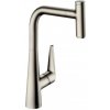 Hansgrohe Talis Select M51 - Drezová batéria M5115-H300 s výsuvnou spŕškou, sBOX, vzhľad nehrdzavejú - 73853800