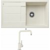 Blanco METRA 5 S biela soft 527110 + Blanco MILI biela soft 527461