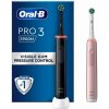 ORAL-B Pro 3 3900 Duo Black & Pink, detská elektrická zubná kefka