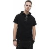 tričko gotický and punk DEVIL FASHION Aragon Punk Pentagram Čierna