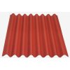 Strešná bitúmenová vlnitá doska ONDULINE EASYLINE INTENSE červená 100 x 76 cm
