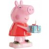 Sviečka prasiatko Peppa 7,5 cm - Dekora