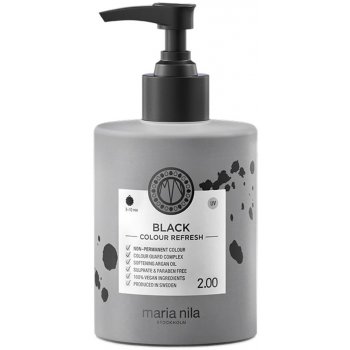 Maria Nila Colour Refresh Black 2.00 maska s farebnými pigmentami 300 ml