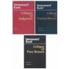 Three Critiques, 3-volume Set