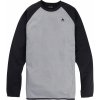 Technická mikina Burton Crown Weatherproof Crew grey heather/true black S 24/25 - Odosielame do 24 hodín
