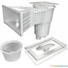 Skimmer Astral 17,5l do betónu, otvor 372x155 mm