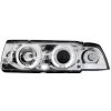 predné svetlá BMW 3 E36 sedan 7.92-3.98 Angel Eyes chróm
