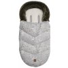 KikkaBoo Fusak zimný Luxury Dreamy Fields Grey