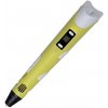 Hugesmoke RP100Bž - 3D pero s LCD displejom - žlté (s adaptérom v cene)