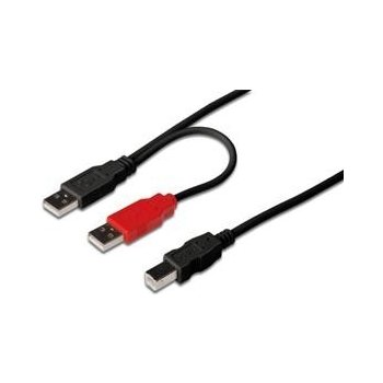 Digitus AK-112007 USB napájecí Y kabel, 2xUSB A na USB B, 1m od 2,44 € -  Heureka.sk