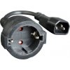 Gembird PC-SFC14M-01 power adapter cord C14 male -> schuko female