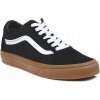 Dámske čierne tenisky Vans Old Skool kožené šnurovacie nízke, veľkosť 38,5
