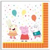 Javoli servítky Prasiatko Peppa 33x33cm 16ks