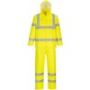 PORTWEST Oblek do deště Hi-Vis Packaway H448, reflexní POR-H448YERS S Žlutá