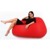 INTERMEDIC SK - Sedací vak MAXI 140x70 cm | extra veľký vak na sedenie a ležanie, 570 l E06 - Červená