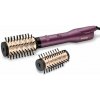 BaByliss Big Hair Dual Rotačná kefa na úpravu vlasov 650W, 2 príslušenstvá bordová BaByliss