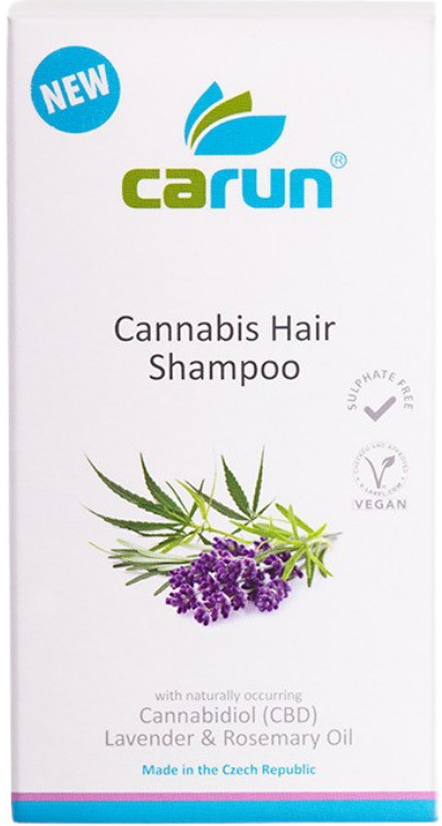 Carun Konopný vlasový šampon s CBD 200 ml