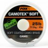 Fox Edges šnúra Camotex Stiff Coated Camo Braid 20m 20lb