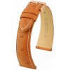 Kožený remienok Hirsch Massai Ostrich L 04262071-7, hnedý, pštrosia koža, dĺžka L, Quick Release 19 mm