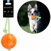 Liker Míček pro psy Lumi L se svítícím a reflexním provazem 9 cm
