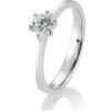 SOFIA DIAMONDS prsteň z bieleho zlata s diamantom 0,50 ct BE41/84833-W