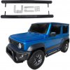 Bočné nerezové rámy Suzuki Jimny 2021-up Black